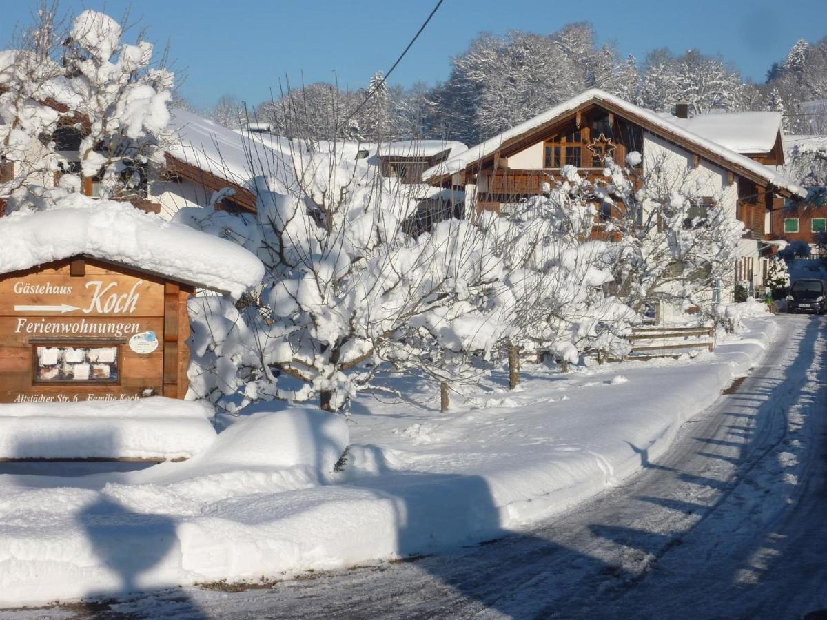 Gaestehaus Koch Fischen im Allgaeu Exterior photo